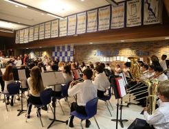 Schmucker Band performs for P-H-M School Board (11/28/16)