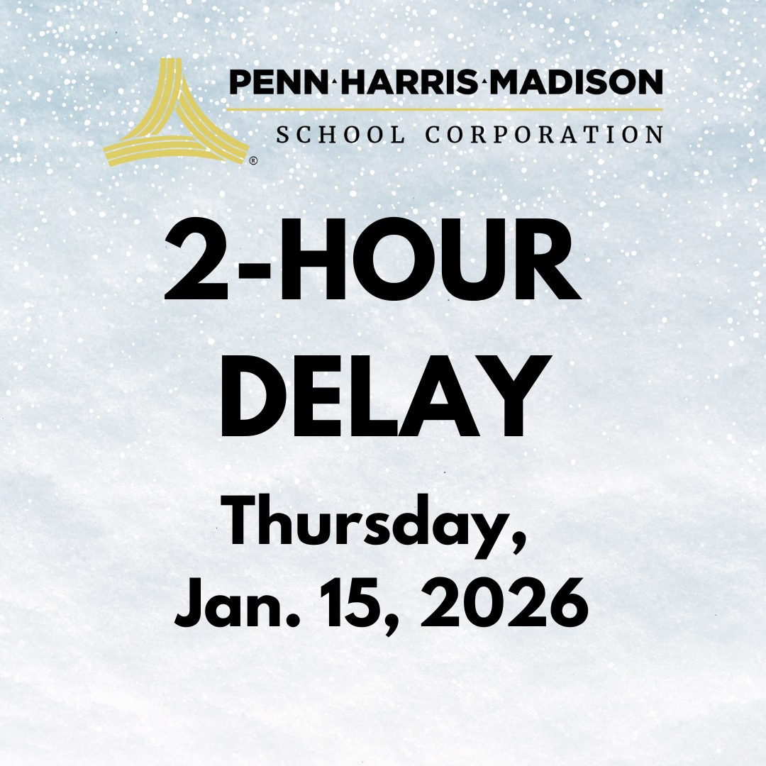 PHM Schools will operate on a 2-hour delay for tomorrow, Thursday, January 15, 2026. Buses will run two hours later than normal. 

For more details on the 2-hour delay procedures, please visit https://www.phmschools.org/school-delays-closings-procedures/
