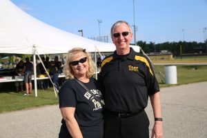 Dr. Jerry & Donna Thacker at the PHM Community Tailgate in 2017