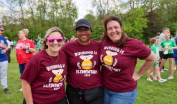 Running is Elementary: PHMEF volunteers